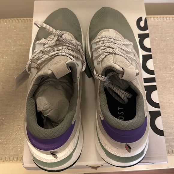 Adidas X_PLRBoost Aluminum Purple Rush - Picture 5 of 5